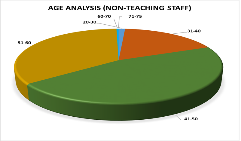 Age Analysis (Non-Teaching Staff) placeholder